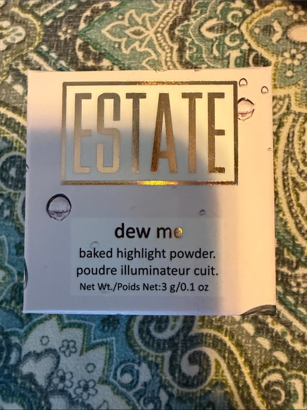 Estate Dew Me Baked Highlight Powder - Champagne